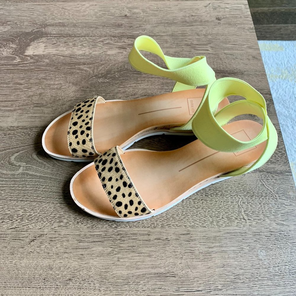 Animal Print Flats/ Sandals